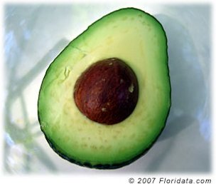 Credit: © 2007 Floridata.com A sliced avocado reveals it's creamy deliciousness.