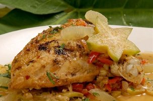 Credit: © Ian Maguire UF/IFAS/TREC Starfruit chicken