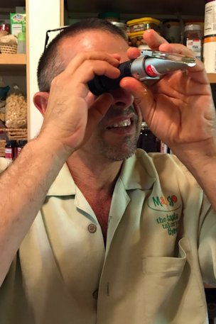Credit: Edible South Florida Brix meter – a refractometer