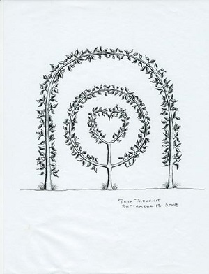 Illustration by Beth Thevenot Circle and Arch Cordon