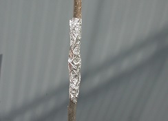 Credit: Julian W. Sauls, Aggie Horticulture®, Texas A&M AgriLife Extension Aluminum foil in place