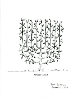Illustration by Beth Thevenot Parisian Goblet