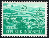 1960 Stamp of Indonesia, Plants (Flora) Tea